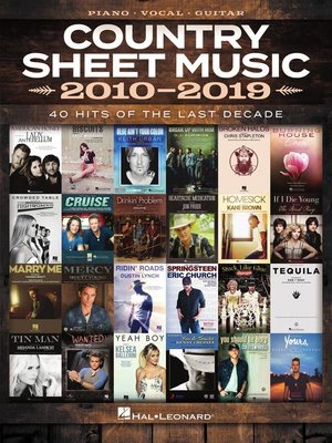 cover image of Country Sheet Music 2010-2019